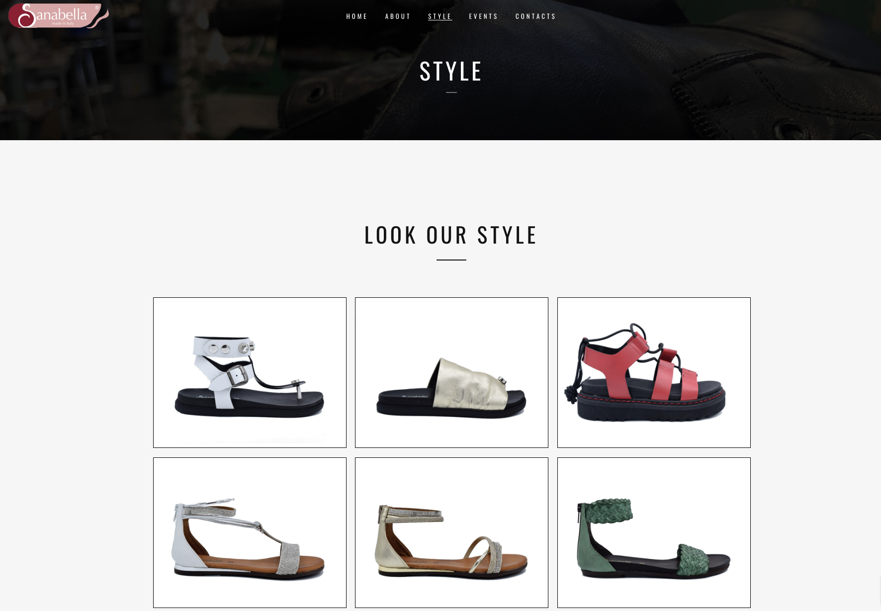 sanabella official web site shoes 1